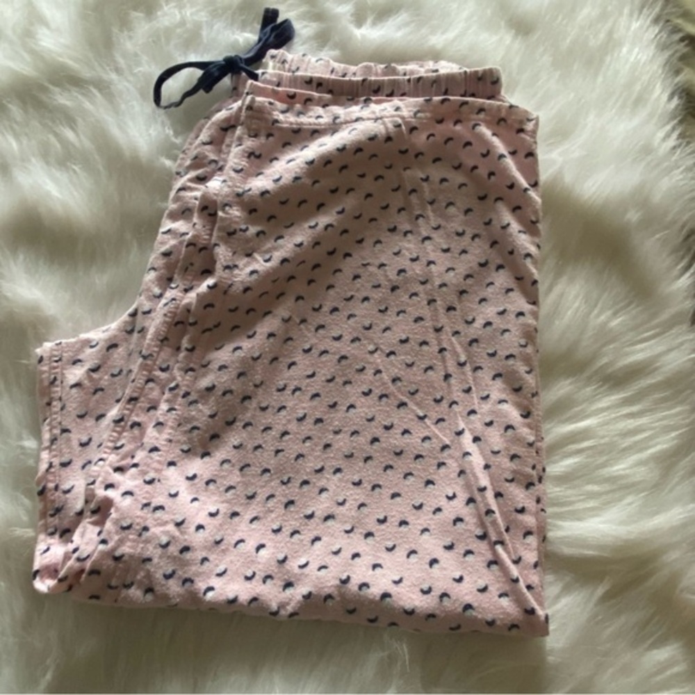 Cuddl Duds Pajamas Pants Women’s Size XL Pink Draw String Pockets Stretch